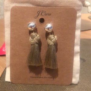 Celebratory dangly JCrew earrings